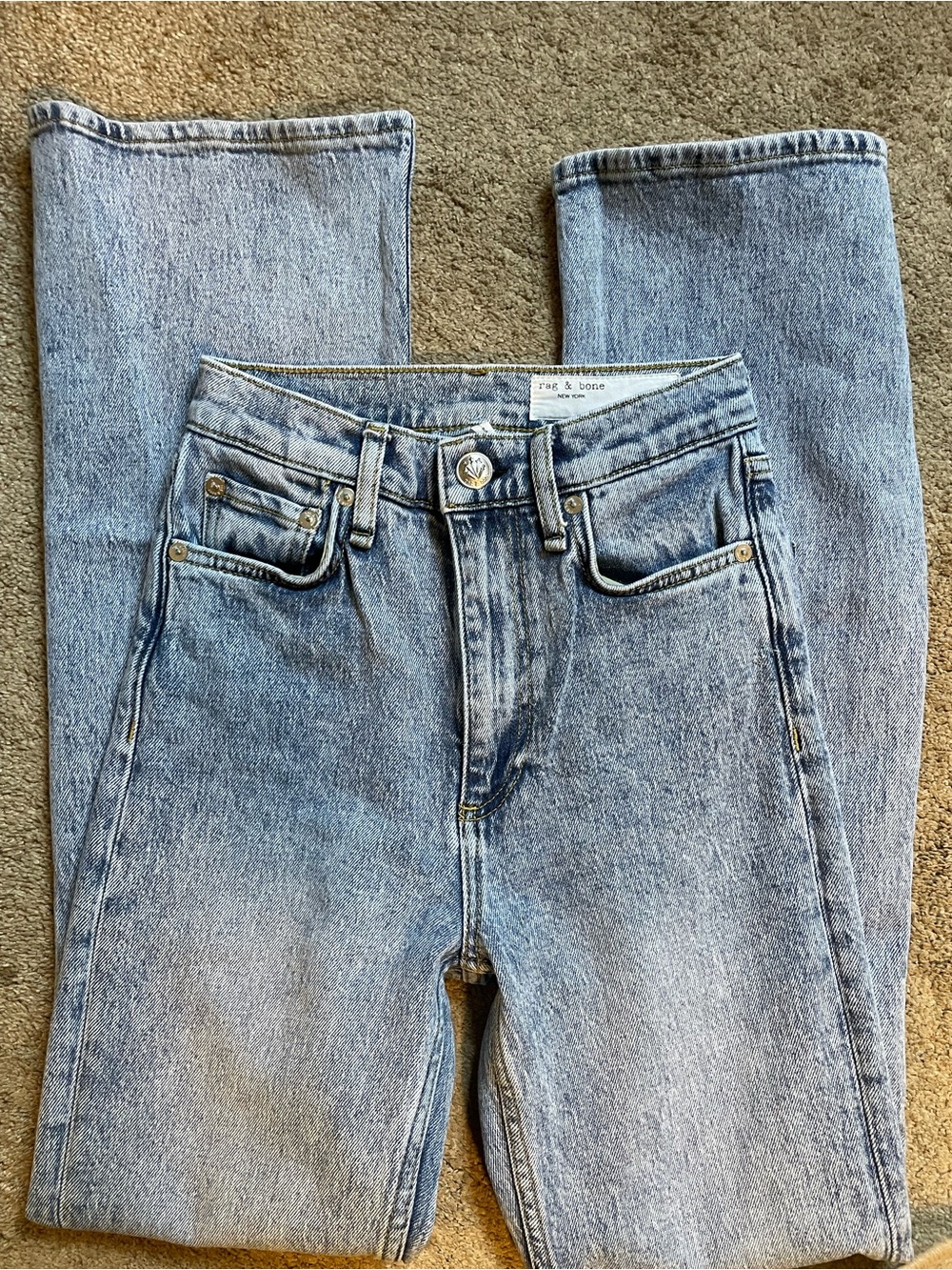 Rag & Bone high waisted bootcut jeans